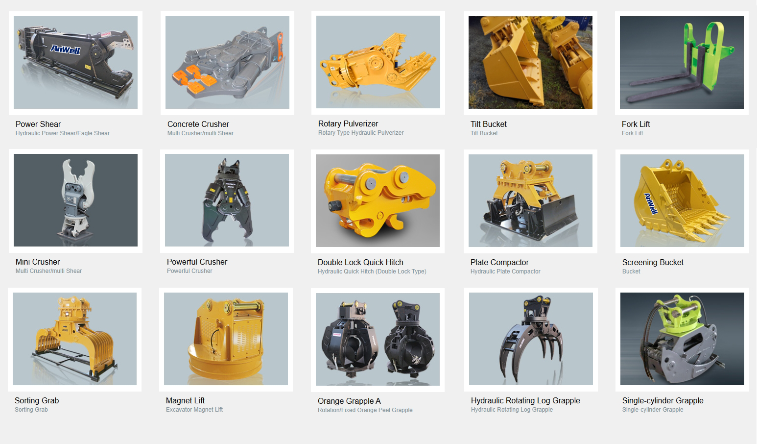 Demolition Attachments